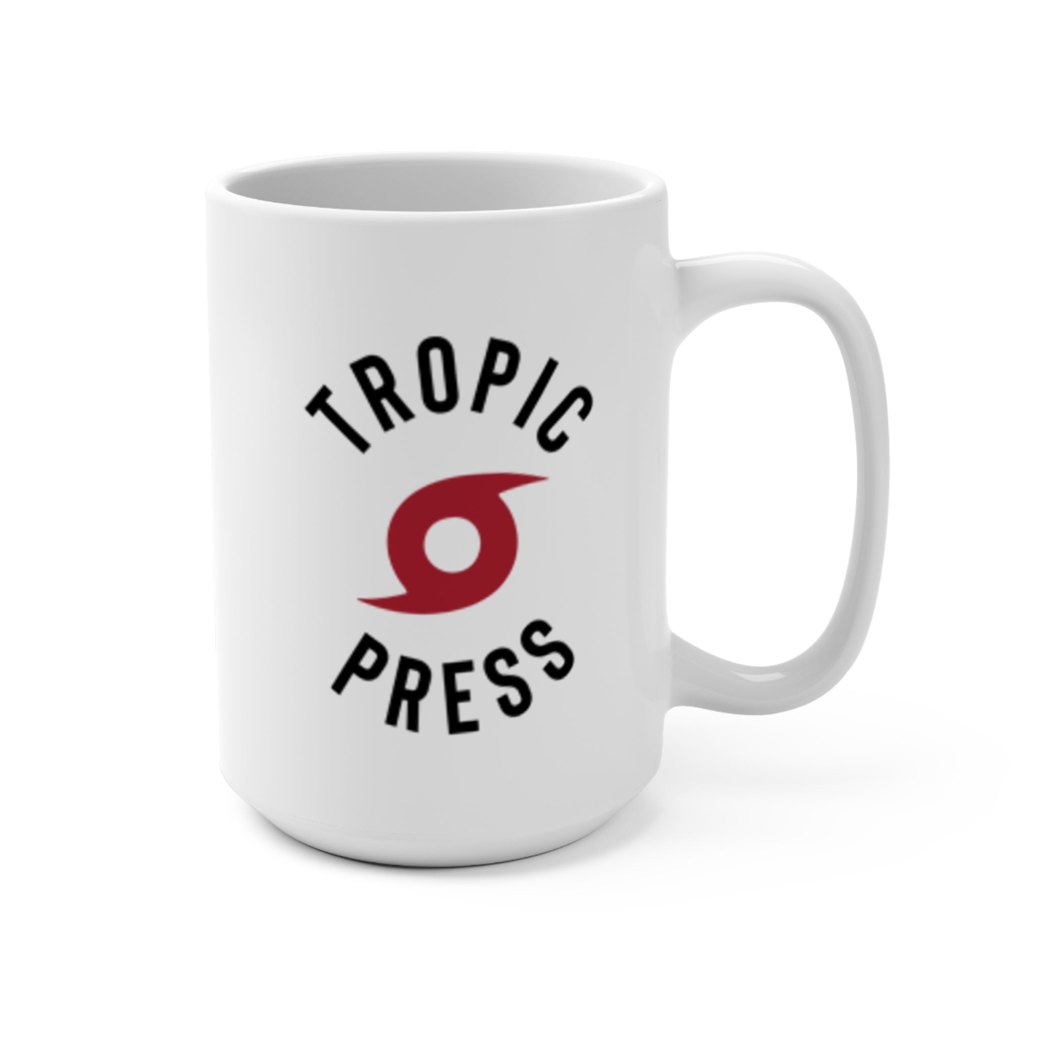 Mug — Tropic Press 15oz Coffee Mug (Hurricane Logo)